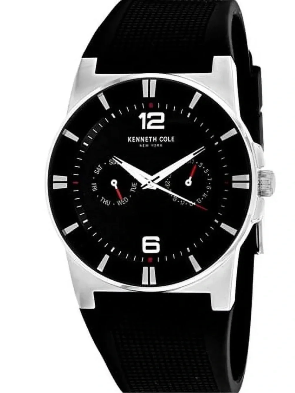 Kenneth Cole Classic Black and Silver Men's Analog Watch